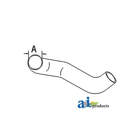 A & I Products Radiator Hose, Lower 13" x2" x2" A-303337456
